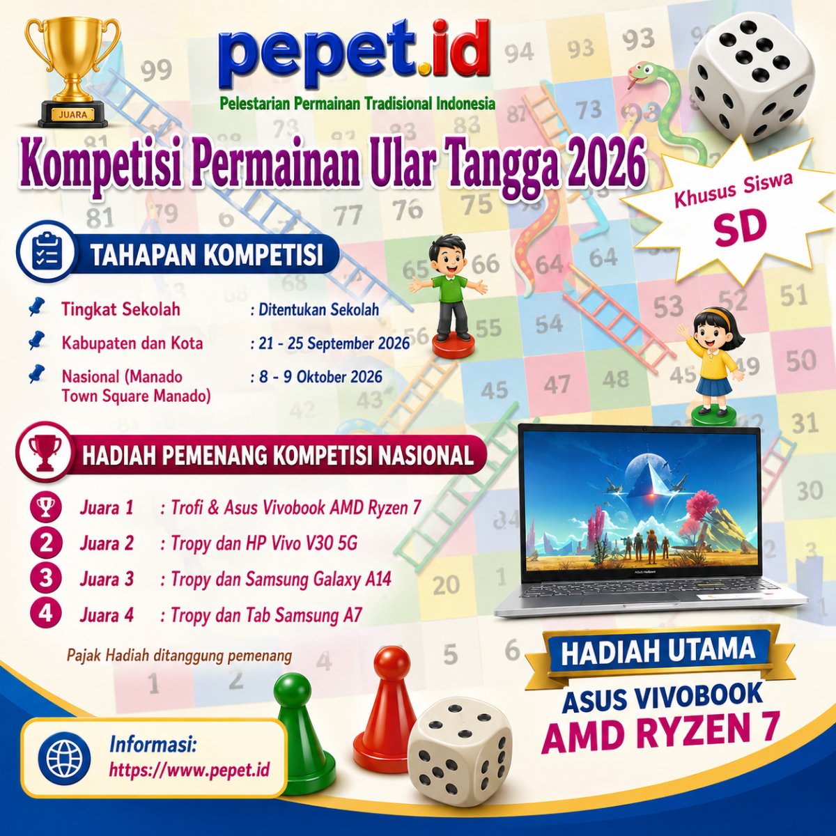 Permainan Ular Tangga 2026